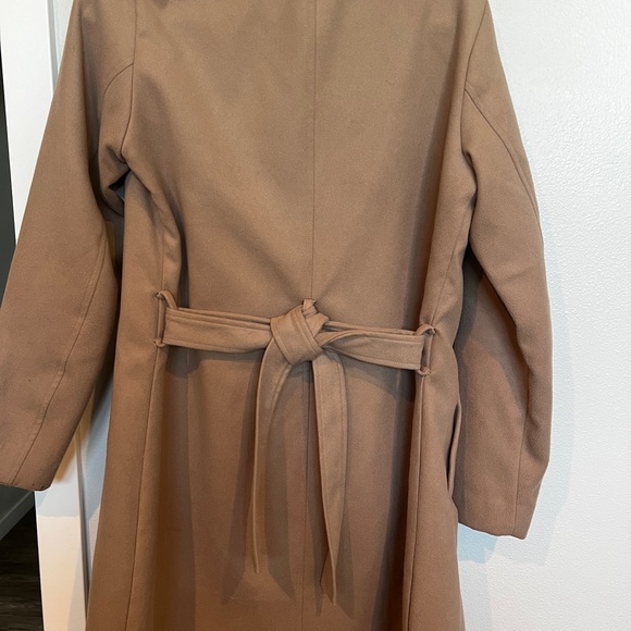 Jacqueline de yong Brown Trenchcoat Women’s S - Picture 3 of 5